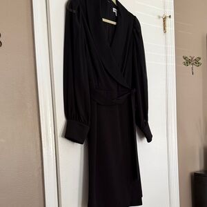 Shelby & Palmer Black Long Sleeve Dress